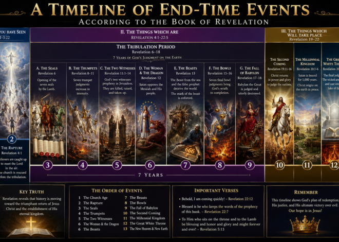 A Detailed Timeline of End-Time Events According to the Book of Revelation