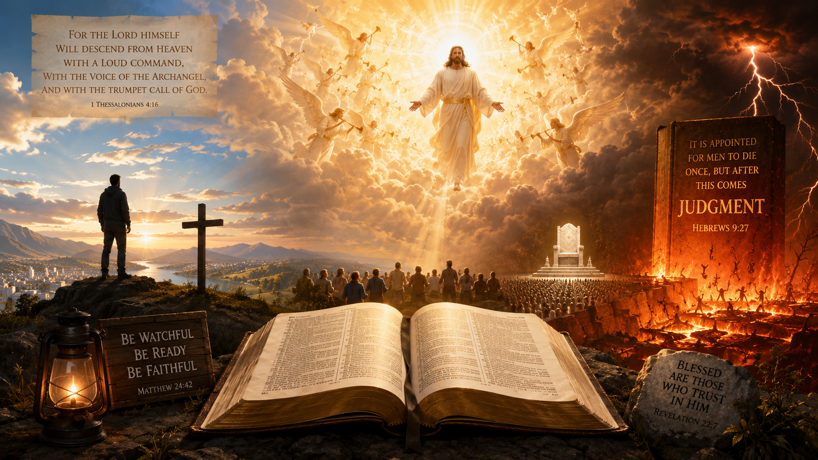 50 Bible Verses About the End Times with Explanations