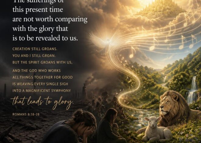 The Groaning of Creation and the Hope of Glory                        A Deep Meditation on Romans 8:18-33