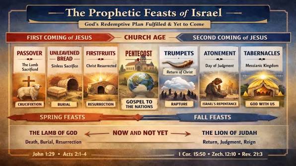 The 7 Feasts of Israel: 4 Fulfilled, 3 Awaiting Their Promise