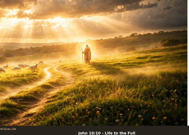 John 10:10: What Did Jesus Really Mean by the Abundant Life?