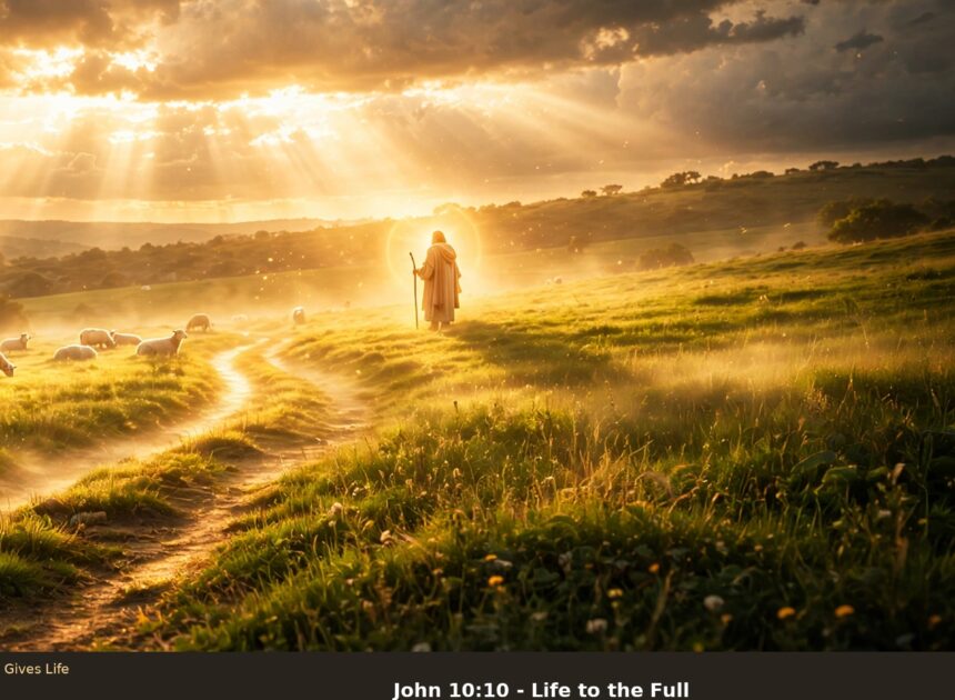 John 10:10: What Did Jesus Really Mean by the Abundant Life?